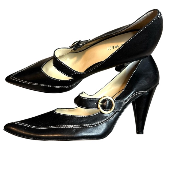 Vintage Nine West Pointy Toe Mary Jane Sz 11M - Picture 5 of 11
